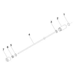 Dornbracht Kugelstange für Ablaufgarnitur, Chrom, 90310905700-00... DORNBRACHT-90310905700-00 4029011429101 (Abb. 1)