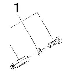 Dornbracht Befestigung, 8x7x30mm, 9031115540090... DORNBRACHT-9031115540090 4029011646218 (Abb. 1)