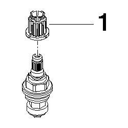 Dornbracht Oberteil Fettkammer, 3/8", 9090030060090... DORNBRACHT-9090030060090 4029011448430 (Abb. 1)