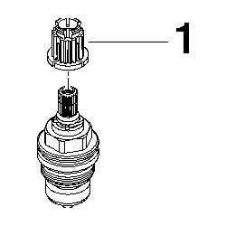 Dornbracht Oberteil Fettkammer, 1/2", 9090030230190... DORNBRACHT-9090030230190 4029011398971 (Abb. 1)