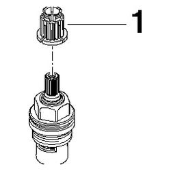 Dornbracht Oberteil rechtsschließend 1/2", 9090031310090... DORNBRACHT-9090031310090 4029011398070 (Abb. 1)