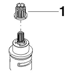 Dornbracht Umstellung 180 Grad, 29x57mm, 9090031700090... DORNBRACHT-9090031700090 4029011834363 (Abb. 1)