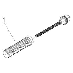 Dornbracht Oberteil, linksschließend, ungebremst, G 1/2", 9090032020090... DORNBRACHT-9090032020090 4029011754098 (Abb. 1)
