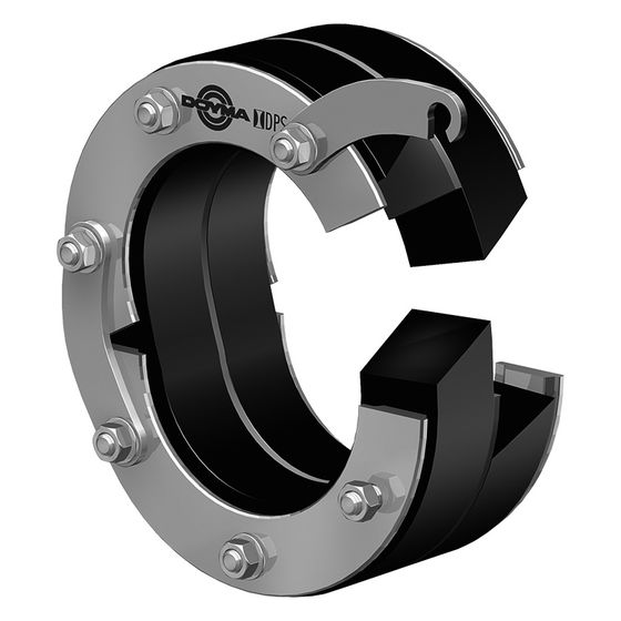 Doyma Dichtungseinsatz Curaflex Quick In C/S, DN 130 49-57mm, V4A/EPDM, 103205013040