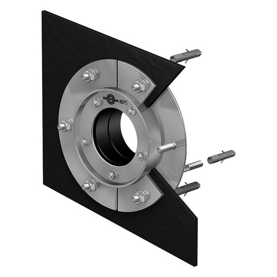 Doyma Dichtungseinsatz Curaflex C/2/SD/5, DN 500, 387-392mm, V4A/EPDM, 103539250040
