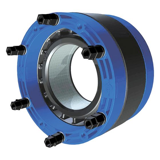 Doyma Dichtungseinsatz Curaflex Nova Senso, DN 200, 124-126mm, EPDM, V4A, 184012520040
