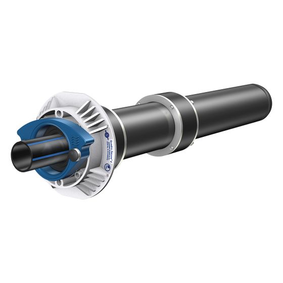 Doyma Einsparten-Hauseinführung Quadro-Secura E 2, 63mm, DN 100, 130-550mm, Kunststoff, 282000001600
