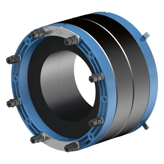 Doyma Dichtungseinsatz Curaflex Nova Uno/breit, DN 80, 17-20mm, EPDM, V4A, 188402008040