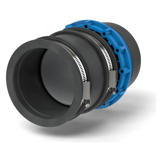 Doyma Systemdeckel UGA KD110-D-MA75-89, 75-89mm, mit Muffe, Manschettentechnik, 414208011004
