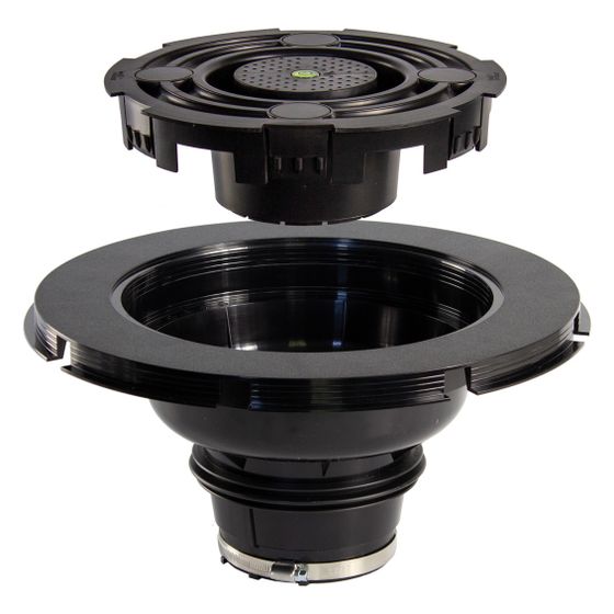 Doyma Anschlusstrichter HKD, DN 100, für KG DN 110, Klebeflansch 385mm, 800100000101