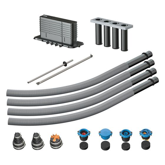 Doyma Mehrsparten-Hauseinführung Quadro-Secura Nova R4 Eco, 25m, Kunststoff, 225600109092
