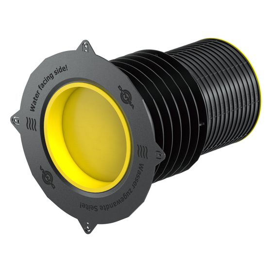 Doyma Kunststoff-Futterrohr Curaflex Nova KFR, DN 150, 300mm, ABS, 110015030009