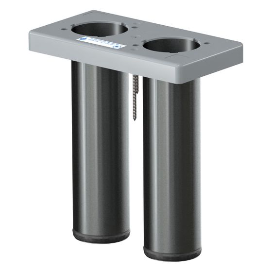 Doyma Mehrsparten-Hauseinführung Quadro-Secura Nova R2-I, 1x Wasser 32-50mm, 1x XLWL, Kunststoff, 226710052010