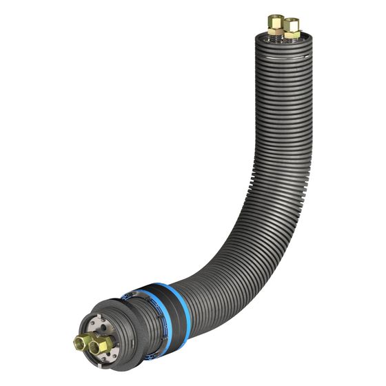 Doyma Anschlusssystem DoymaFix Connect HP/B, DN 200, Wellrohr DN 40, 10m, 523004020010