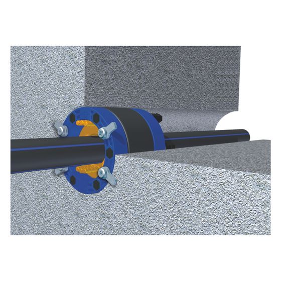 Doyma Fixier-Set Curaflex, 4 Fixierlaschen mit Schrauben, 188060000429