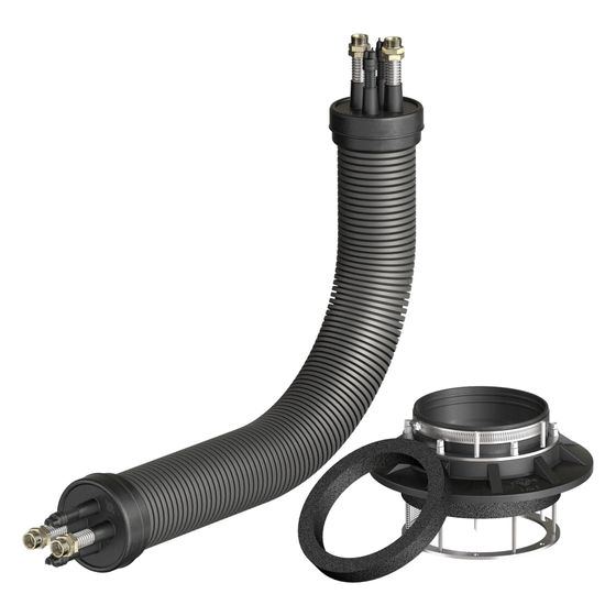 Doyma Anschlusssystem DoymaFix Connect HP/B Pro, DN 200, HP Pro DN 40, 20m, inkl. Quick/O, Edelstahl, 526004020020