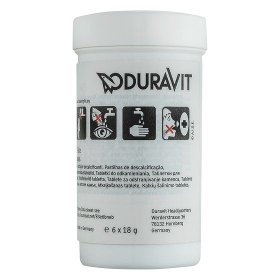 Duravit Entkalkungstabletten für SensoWash, 6 Stück