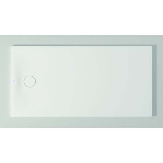 Duravit Tempano Duschwanne Halbeinbau Bodenbündig 750x1500x50mm, Quadratisch, Weiß glänzend, Antislip, Sanitäracryl, Höhe 50mm