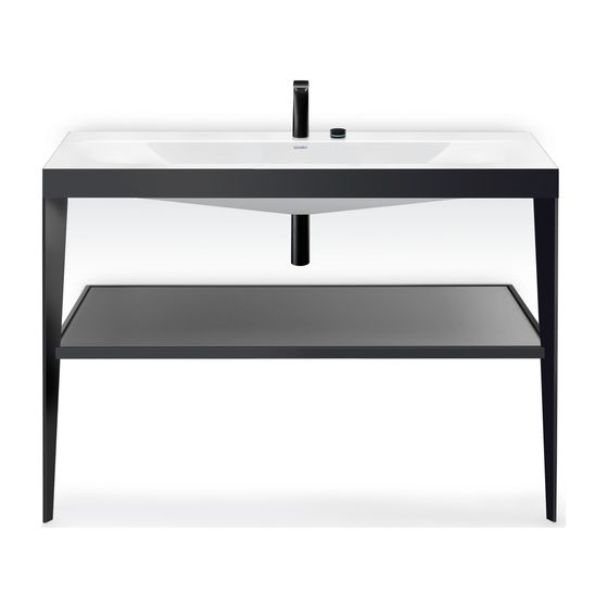 Duravit Universal Designsiphon Chrom poliert, Messing, waagerecht, geeignet für Waschtisch