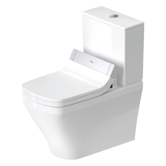 Duravit Stand WC Kombination für Dusch-WC-Sitz DuraStyle 705x390x420mm, Weiß Hochglanz, 4,5l, Tiefspüler, geschlossen, waager.