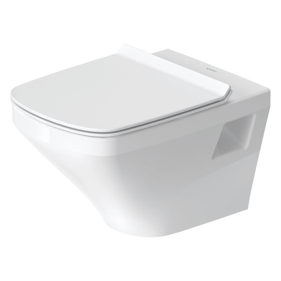 Duravit DuraStyle Wand-WC 540x370x350mm, Weiß Hochglanz, 4,5l, WonderGliss, Tiefspüler, rimless, waagerecht
