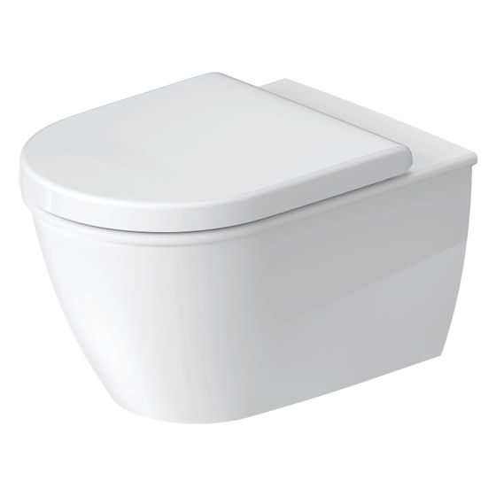 Duravit Darling New Wand-WC 540x365x345mm, Weiß Hochglanz, 4,5l, Tiefspüler, geschlossen, waagerecht