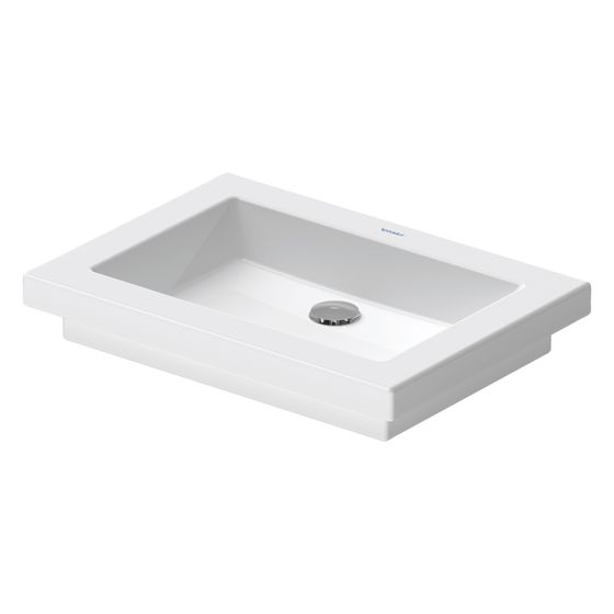 Duravit Design Classics Aufsatzbecken 580x415mm Weiß Hochglanz, WonderGliss, ohne HLB und Überlauf, Geschliffen
