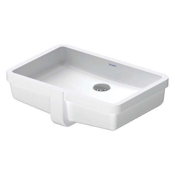 Duravit Vero Einbauwaschtisch 315x485x160mm, Weiß Hochglanz, WonderGliss, ohne HLB, mit Überlauf, Einbau von unten