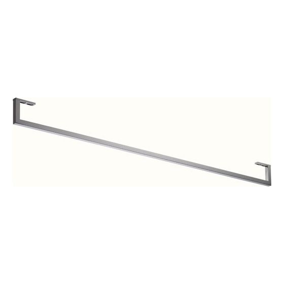 Duravit Universal Handtuchhalter 64x1009x71mm, Chrom, Messing, 1 Arm, mit Befestigungsmaterial