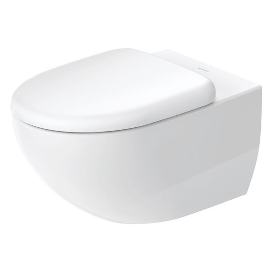 Duravit Architec Wand-WC 575x365x320mm, Weiß Hochglanz, 4,5l, Tiefspüler, rimless, waagerecht