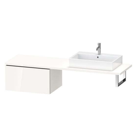 Duravit L-Cube Unterschrank für Konsole 547x720x400mm 1 Auszug Eiche Marmoriert Matt mit KSP Grifflos
