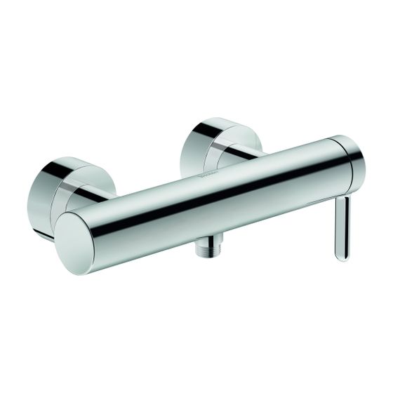 Duravit C.1 Einhebel-Brausemischer Aufputz, Chrom, Anschlussart S-Anschlüsse, 1/2
