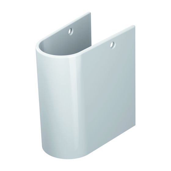Duravit Starck 3 Halbsäule aus Keramik 315x170x320mm, Weiß Hochglanz, wandhäng., für 030065/60/55 und 030480/70/10