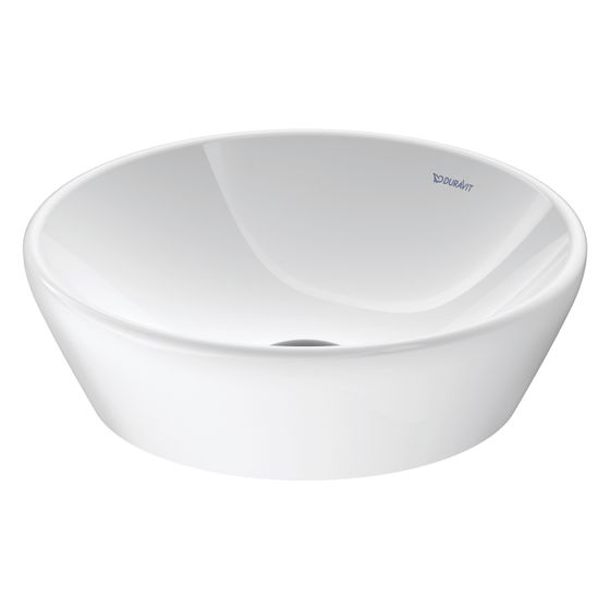 Duravit D-Neo Aufsatzbecken 400mm, Weiß Hochglanz, rund, ohne Überlauf und HLB