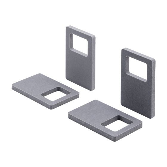 Duravit Schallschutz-Set DuraSystem 35x65x5mm, Schaumstoff, Trockenbau