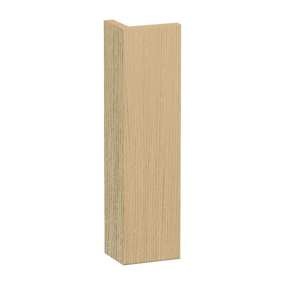 Duravit L-Cube Korpusblende 16x20x400mm, Natur Eiche Matt passend für Konsolen Serie L-Cube