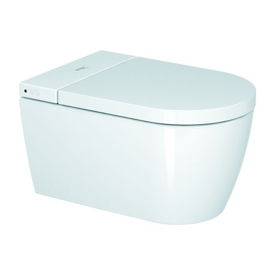 Duravit SensoWash Starck F Kompakt Dusch-WC 575x378x405mm, Weiß glänzend, 4,5l, Tiefspüler, rimless, Duroplast, App/FB
