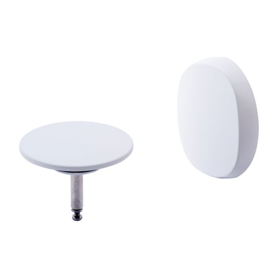Duravit Ausstattungs-Set, Mattweiß, inklusive Drehgriff, Ventilkegel