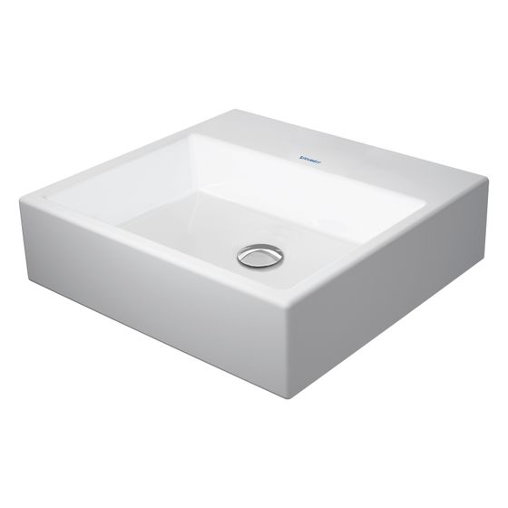 Duravit Vero Air Aufsatzbecken 500mm, Weiß Hochglanz, WonderGliss, Rechteckig, mit HLB ohne Überlauf RW glasiert, o. HL