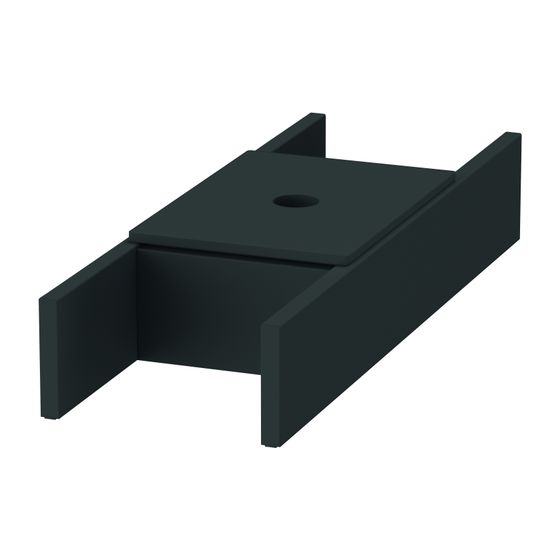 Duravit Universal Inneneinteilung, Diamantschwarz, passen für Waschtischunterbau Serie No.1, XBase