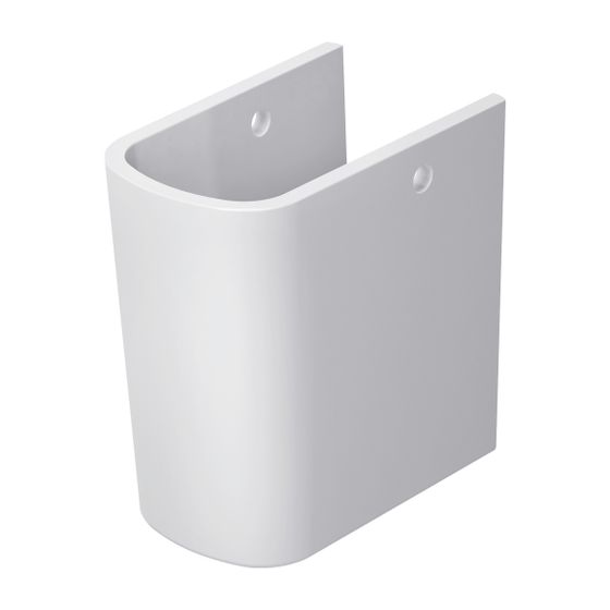 Duravit D-Neo Halbsäule aus Keramik 280x175x290mm, Weiß Hochglanz, wandhängend