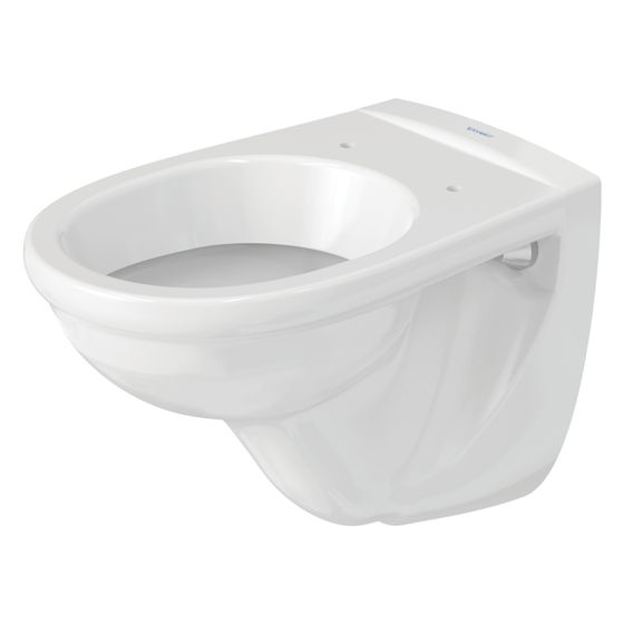 Duravit D-Code Wand-WC 560x355x385mm, Weiß Hochglanz, 6l, Tiefspüler, geschlossen, waagerecht