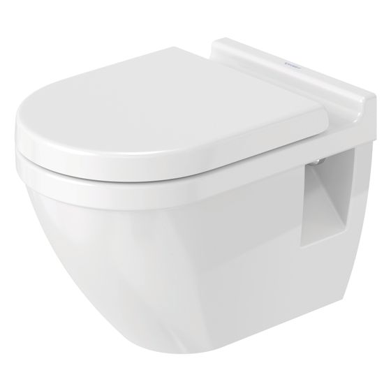 Duravit Starck 3 Wand-WC 540x365x355mm, Weiß Hochglanz, 4,5l, Tiefspüler, geschlossen, waagerecht