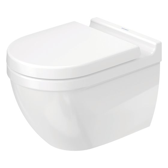 Duravit Starck 3 Wand-WC 540x365x375mm, Weiß Hochglanz, 4,5l, WonderGliss, Tiefspüler, rimless, waagerecht