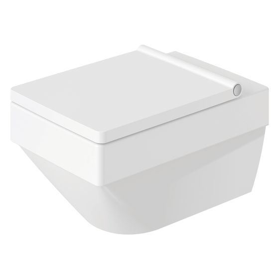 Duravit Wand-WC Vero Air 570x370x355mm, Weiß Hochglanz, 4,5l, Tiefspüler, rimless, waagerecht