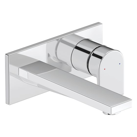 Duravit Tulum by Starck Einhebel-Waschtischmischer, Chrom, 5,5l/min, Hebelgriff, Ausladung 171mm, Höhe 88mm
