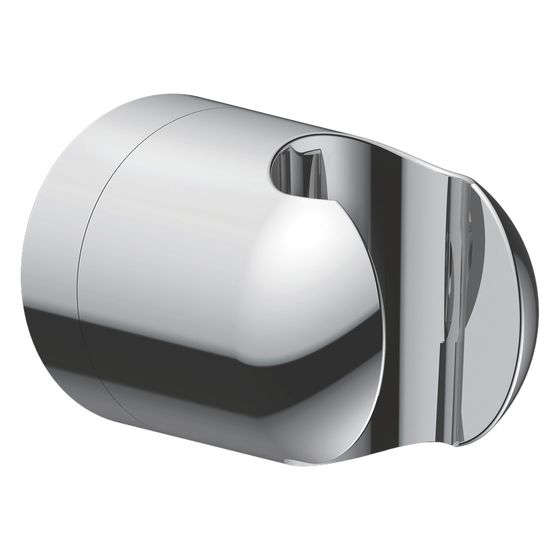 Duravit Brausehalter Konisch, 38x58mm, Messing, rund, Chrom Hochglanz