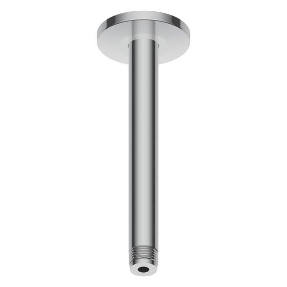 Duravit Brausearm Länge 200mm Deckemontage Rosette rund, Chrom Hochglanz