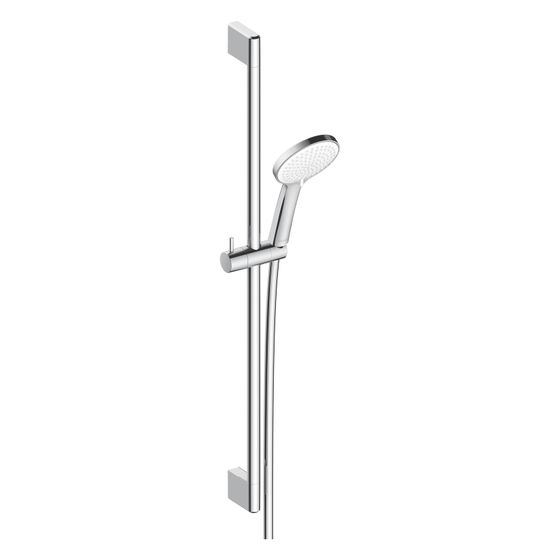 Duravit Brauseset, Chrom, Brauseschlauch 1600mm, Brausestange 700mm, Handbrause, SoftRain, Rain, IntenseRain, Höhe 700mm