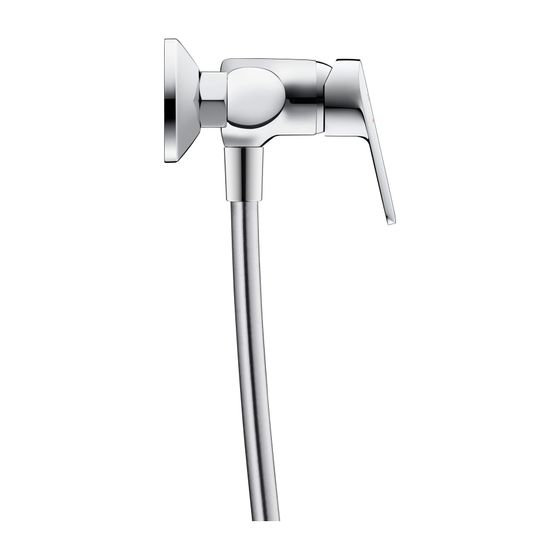 Duravit No.1 Einhebel-Brausemischer Aufputz, Chrom, Anschlussart S-Anschlüsse, 1/2